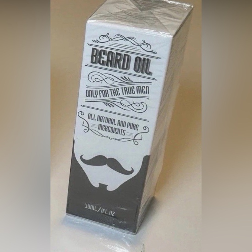 Beard Oil for Men. Brand New Still In Sealed Packaging. Exp 2027